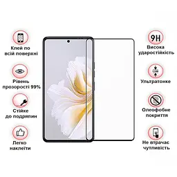 Скло захисне BeCover Tecno Camon 20 Pro (CK7n) Black (709745) - мініатюра 4