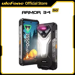 Смартфон Ulefone Armor 34 12/512GB Black - мініатюра 4