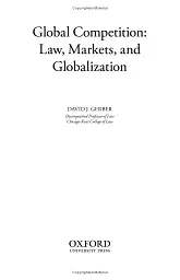 Global Competition. Law, Markets, and Globalization - David Gerber - миниатюра 2