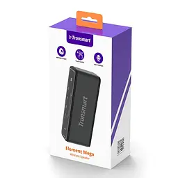Портативна акустика Tronsmart Mega 40w бездротова чорна - мініатюра 2