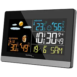 Метеостанція Technoline WS6455 Black/Silver (WS6455) - мініатюра 2