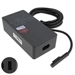 Блок питания для планшета MICROSOFT 15V 6.3A 102W 6pin Чорний (без кабеля!) (Surface Pro 5 Pro 6 Pro 4 Pro3 Book)