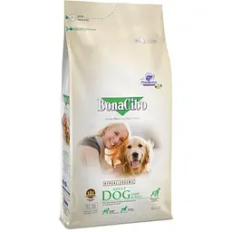 Сухий корм для собак BonaCibo Adult Dog Lamb&Rice з ягнятком та рисом 4 кг BC406168