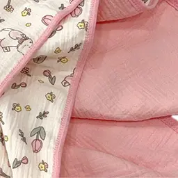 Плед Дитячий Lovely Svi Бавовна Муслін 100 х130 см - двосторонній - Рожевий (601254) - мініатюра 2