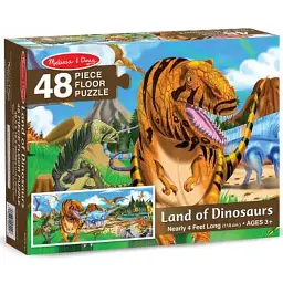 Пазл Melissa&Doug Мега "Краіна динозаврів", 48 елементів (MD10442) - мініатюра 4