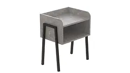Тумба модульна Ferrum-decor Джузі 540x450x320 метал Чорний ДСП Бетон 16 мм (FRD-102974) - мініатюра 4