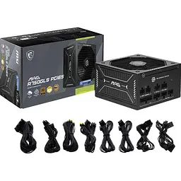 Блок живлення MSI MAG A750GLS 750W 80+ Gold ATX 3.1 (MAG A750GLS PCIE5) - мініатюра 5