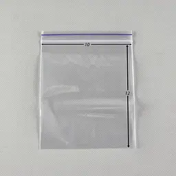 Пакети Zip-Lock прозорі 10x12 см, 100 шт, 50 мкм, поліетиленові пакети із застібкою - мініатюра 2