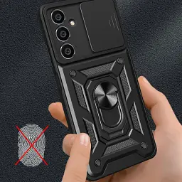 Панель BeCover Military для Samsung Galaxy S24 FE SM-S721 Black (712353) - мініатюра 5