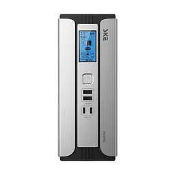 Джерело безперебійного живлення Mini UPS SKE SIRIUS 45W 30000mAh 5V/9V/12V/24V/PoE, LiFePO4 2*15Ah, для роутера та оптичного терміналу (42-00250) - мініатюра 2