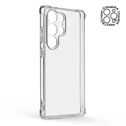 Чохол ArmorStandart Air Force для Samsung S25 Ultra Camera cover Clear - мініатюра 2