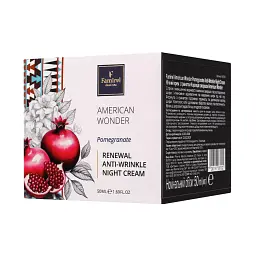 Нічний крем Famirel American Wonder Pomegranate Корекція зморшок 50 мл