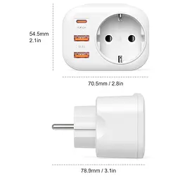 Многофункциональная розетка Proove PD-01 Multifunctional Socket  - мініатюра 6