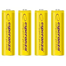 Акумулятор Esperanza AA 2000mAh Ni-MH * 4 yellow (EZA104Y)