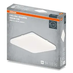 Osram Світильник накладний OSRAM CEILING SQUARE 36Вт 4000K 2880Лм - мініатюра 5