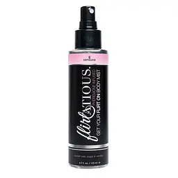 Спрей-міст для тіла з феромонами, 125 мл. Sensuva Flirtatious Vanilla, Sugar Sweet Pea - мініатюра 2