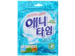Цукерки Lotte Anytime Xylitol м'ятно-молочні без цукру 60 г