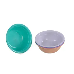 Миска кухонна глибока пластикова Ø 25.7 см H 8.6 см 2.5 л, Мед Блакитний 86546 - мініатюра 10