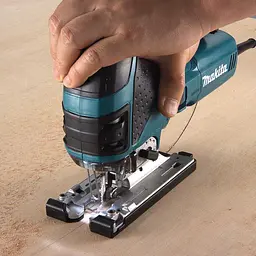 Пластина пластикова для захисту від подряпин для лобзика Makita 4340CT, 4340FCT, 4341CT, 4341FCT, 4350CT, 4350FCT, 4351CT, 4351FCT, DJV140, DJV180, DJV181, DJV182, 4329, JV0600K, JV100D, JV101D, JV102D, JV103D, JV143D, JV183D (417852-6) - мініатюра 6