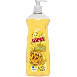 Засіб для миття посуду SAMA 1л Banana