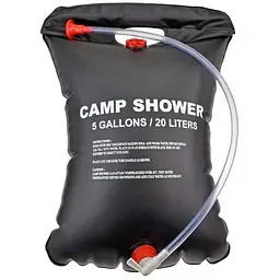 Переносний похідний душ літній туристичний душ на 20 літрів Camp Shower 3 штуки