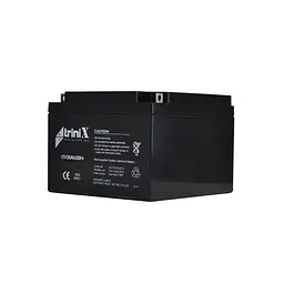 Акумуляторна батарея 12В 26Аг Trinix 12V26Ah/20Hr AGM свинцево-кислотна (44-00039)