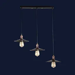 Люстри світильники Levistella 752837F-3 BK (500)