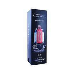 Гідропомпа Bathmate Hydromax 9 Red (X40) для члена 30х6.3 см червона - мініатюра 4