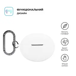 Чохол для навушників Armorstandart Hang Case для Oppo Enco X3s White (ARM90064) - мініатюра 2