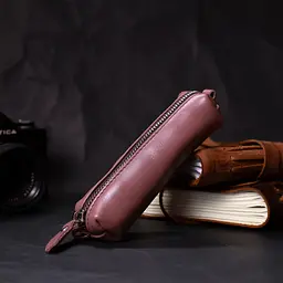 Жіноча шкіряна ключниця GRANDE PELLE 14х3х4 см acs0028320 - мініатюра 6
