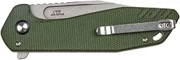 Ніж CJRB Riff SW, AR-RPM9 Steel, Micarta зелений - мініатюра 4