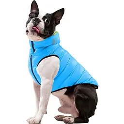 Курточка для собак AiryVest двостороння, M47, салатово-блакитна - мініатюра 2