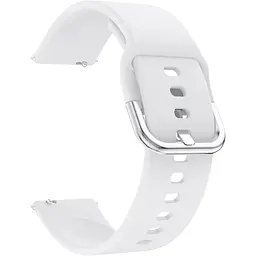 Ремінець DK CDK для Xiaomi Mibro A1 "L" 22mm Silicone Sport Band Classic (011018) (white)