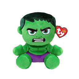 Дитяча іграшка м'яконабивна TY Marvel Халк 15 см 44004