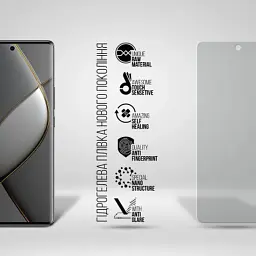Плівка захисна Armorstandart Matte Tecno Spark 20 Pro+ (KJ7) (ARM75479) - мініатюра 2