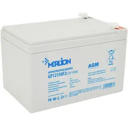 Акумуляторна батарея для ДБЖ Merlion 12 V / 15 А*ч (GP12150F2)