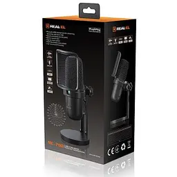 Мікрофон REAL-EL MC-700 Black (EL124300006) - мініатюра 7