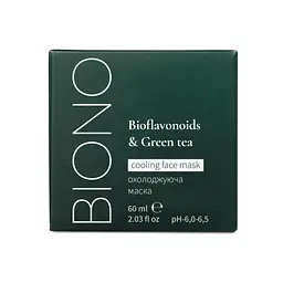 Маска охолоджуюча Bioflavonoids & Green tea Biono 60 мл - мініатюра 5