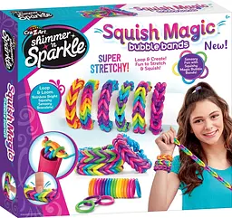 Набір для виготовлення браслетів Squish Magic Bubble Bands Cra-Z-Art det0017640 - мініатюра 2