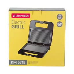 Електрогриль притискний Kamille KM6718 - мініатюра 4