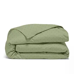 Комплект постільної білизни Cosas Olive CS6 Сімейний оливковий (OliveDots_El180x30-03VanillaCream_160x2) - мініатюра 3