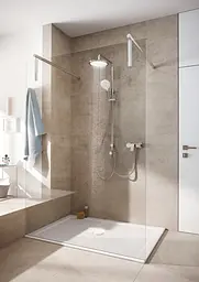 Душова система Kludi Freshline 3S Dual Shower System без змішувача 6709005-00 - мініатюра 2