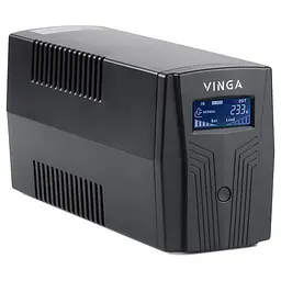 Джерело безперебійного живлення Vinga 800 ВА / 480 Вт / 8 А*ч (VPC-800P) - мініатюра 2