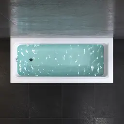 Ванна акрилова Am.Pm Gem 170x75 см білий W90A-170-075W-A, Білий - мініатюра 2