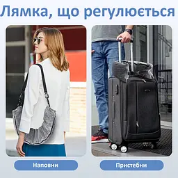 Подушка під шию що заповнюється з велюру з регулюванням під розмір шиї і лямкою для транспортування Langris (1179-02) - мініатюра 6
