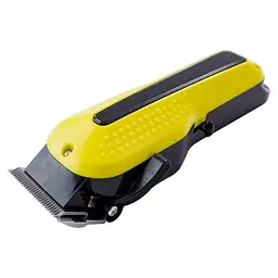 Машинка для стрижки волосся XPRO GM-6671 професійна бездротова з жовтими насадками (41290-6671_416) - мініатюра 2