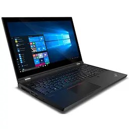Ноутбук Lenovo ThinkPad P15 G1 (Intel), 15. 6 FHD IPS, Intel Core I7- 10750H, 128GB DDR4, 2 x 2TB SSD m2 PCIe, NVIDIA Quadro T1000 4GB GDDR6, Windows 11 Pro, чорний - мініатюра 3