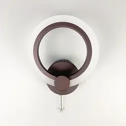 Світлодіодна модель бра в кольорі coffee Line F 2374/1S CF