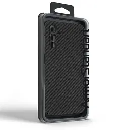 Чохол ArmorStandart LikeCarbon для Samsung A14 4G (A145) Black - мініатюра 3
