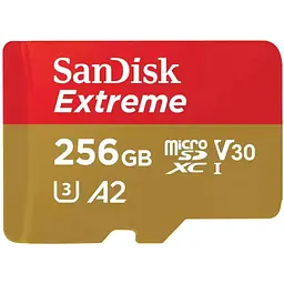 SanDisk Карта пам'яті microSD 256GB C10 UHS-I U3 R170/W80MB/s Extreme V30